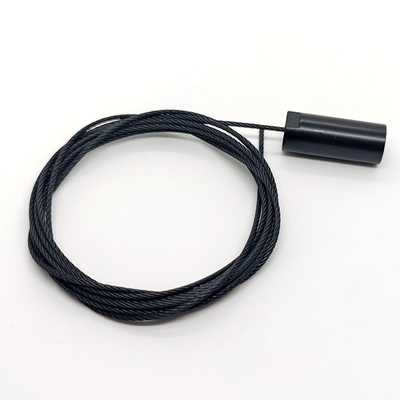 Suspensão preta do fio que pendura o acessório de Kit Self-Locking Wire Gripper Track para a iluminação