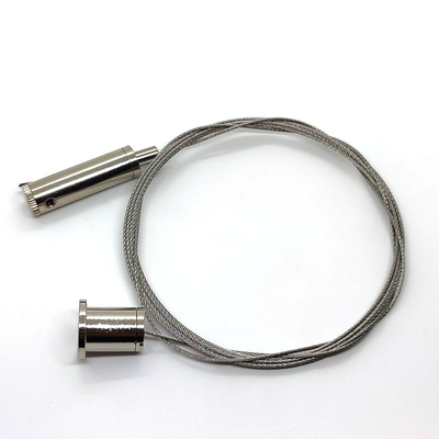 Braçadeira de fio do prendedor do cabo de Kit Stainless Steel Wire Rope da suspensão da luz de painel do diodo emissor de luz