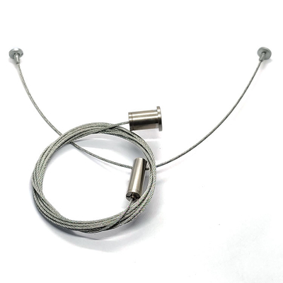 Suspensão clara Kit With Adjust Cable Gripper e corda de fio inoxidável
