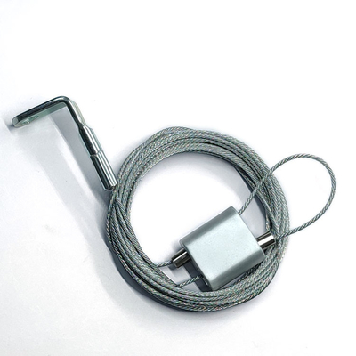Corda de fio com suspensão Kit From Concrete Ceiling da fixação da extremidade do ilhó de 90 graus