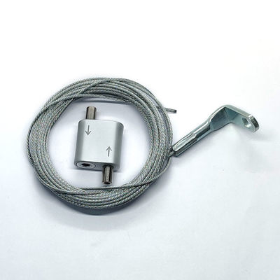 Corda de fio com suspensão Kit From Concrete Ceiling da fixação da extremidade do ilhó de 90 graus