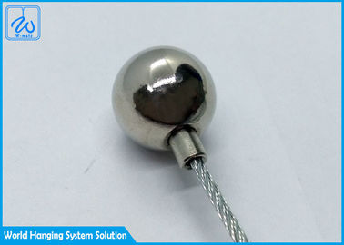 Prendedores globulares de bronze do cabo de fio do suporte do cabo para luzes de teto de suspensão