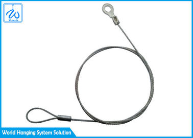 Estilingue de grande resistência da corda de fio da durabilidade, estilingues de levantamento das cordas com olho e laço