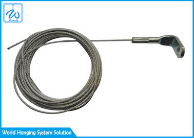 Conjunto resistente à corrosão da corda de fio de aço com terminais curvados