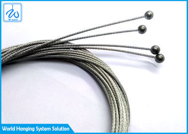 Conjunto moldado dado galvanizado brilhante da corda de fio do zinco para correias de suspensão do apoio