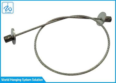 Conjunto de aço galvanizado da corda de fio do cabo 0.8mm para o sistema de cabo conduzido
