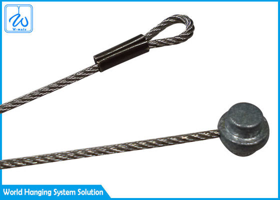 Corda de fio 1x19 de aço flexível direta da fábrica para o cabo da segurança do dispositivo elétrico claro