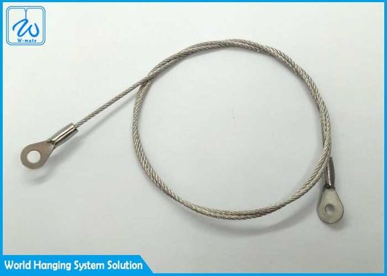 O nylon revestiu a corda de fio de aço inoxidável 2.5mm para sistemas de suspensão