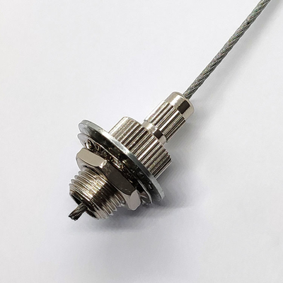Braçadeira de Kit Aircraft Cable Brass Gripper da suspensão do diodo emissor de luz Ligting para o cabo de suspensão