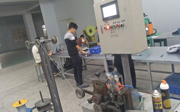 Dongguan Wire Rope Mate HardWare Co,.Ltd. linha de produção da fábrica
