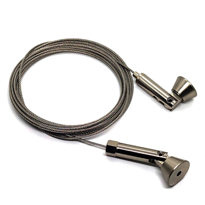Fio de suspensão do prendedor do cabo ajustável do estilingue da corda de fio de Kit With Galvanized Winch Cable da suspensão do ar