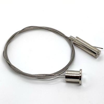 Braçadeira de fio do prendedor do cabo de Kit Stainless Steel Wire Rope da suspensão da luz de painel do diodo emissor de luz