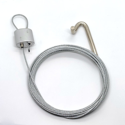 Suspensão modelo pequena Kit Industrial Fixture Hanging Hardware de Cable 1.5mm do aperto do fechamento