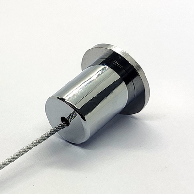 Conector de bronze do teto da corda de fio de aço do acessório do acoplador do teto de Chrome