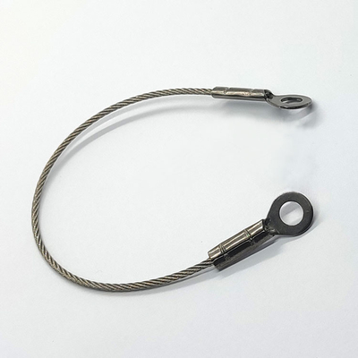 Estilingue de aço inoxidável do cabo da corda de fio para o sistema de exposição do cabo