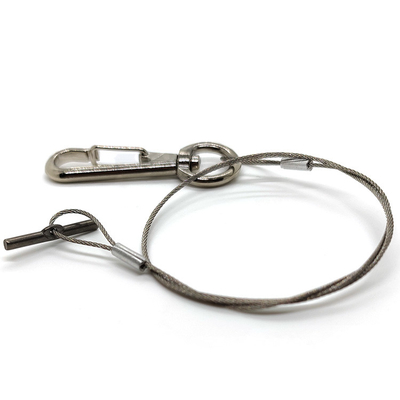Potenciômetro de aço inoxidável da planta da corda de fio do único pé que pendura Kit With Metal Hook