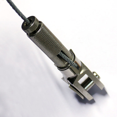 Os jogos da suspensão do cabo ajustável prendem a braçadeira do painel superior da fixação do teto do prendedor