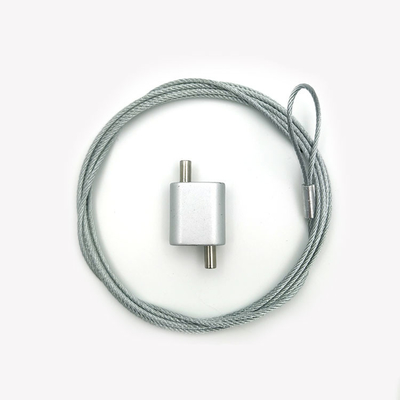 Sistemas de suspensão dando laços de bronze da corda de fio do prendedor do dispositivo elétrico rápido do cabo do ajustador para a iluminação