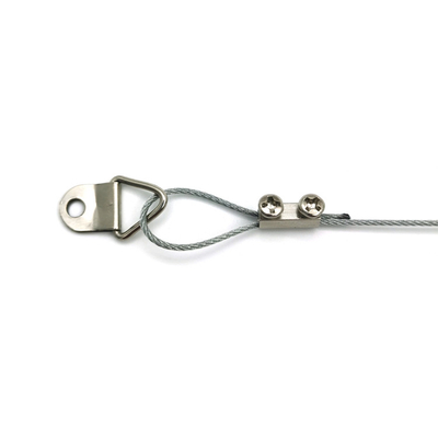 Metal de alavanca do bujão de Matte Silver Elastic Stopper Cord do fechamento do cabo do bujão do ajustador do cabo