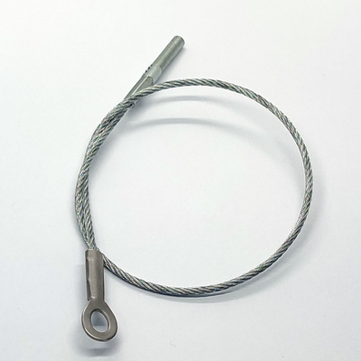 Estilingue infinito de aço inoxidável 7 x 7 da corda de fio