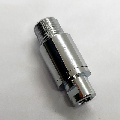 Fixação de junta giratória universal leve prateada para fio de aço de 0,6 mm a 2,0 mm