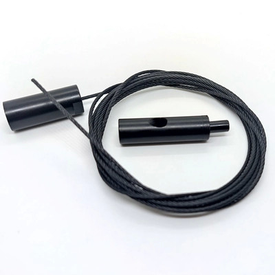 Kit de suspensão de pinça de cabo de iluminação de corda com pinça de cabo para luzes de painel de LED