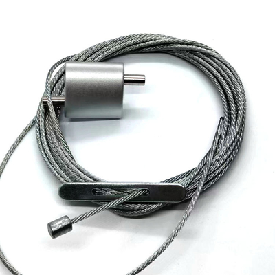 20*20MM Bloqueio de aderência de corda de arame ajustável para cabo com laços