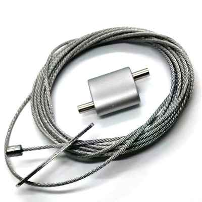 20*20MM Bloqueio de aderência de corda de arame ajustável para cabo com laços