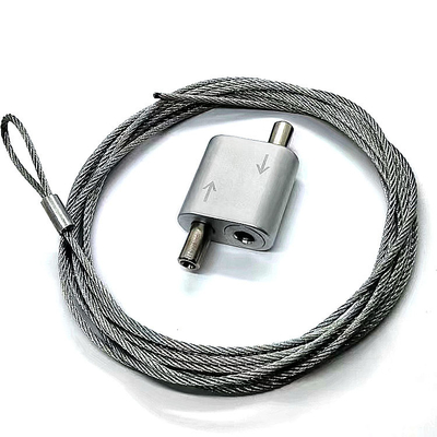 Grelha de cabo de duplo loop duas maneiras de usar a grelha para pendurar LED