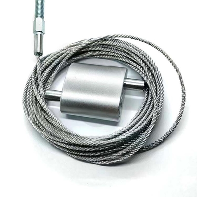 Agrafador de cabo de latão ajustável de duas vias para sistema de suspensão