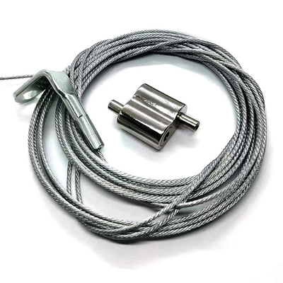 Sistemas de Griplock de liga de alumínio Cable Looping Gripper Gripper rápido