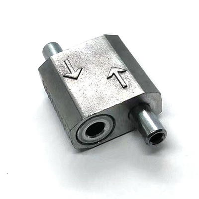 Conector de agarrador de cabo de alumínio de latão anodizado natural para todas as conexões