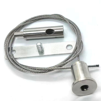Grampos de fixação de cabos de aço inoxidável personalizados para sistemas de iluminação