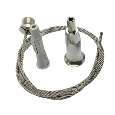 Aplicação do sistema de suspensão de cabos de arame