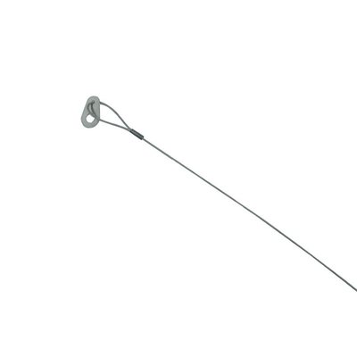Sling de corda de arame de aço com gancho para iluminação e exibição pendurada