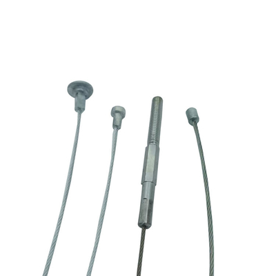 Fios galvanizados de 1,5 mm com cabeça de zinco para estrutura suspensa