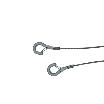 Kit de suspensão de cabos de arame de aço com pinça ajustável