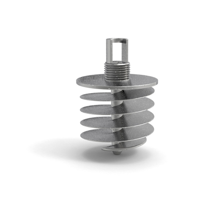 Suspensão com conector rígido e fixação de âncora de absorção