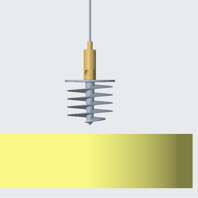 Connect Kit de fio ajustável Sistema de suspensão de teto de painel de absorção de som
