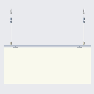 Sistema de suspensão de cabo resistente à umidade flexível 7x7 Construção para teto acústico