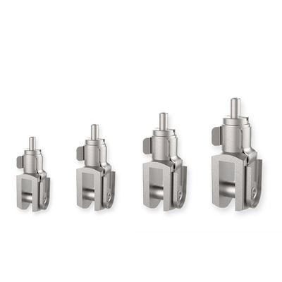 7x7 ou 7x19 Flexi-Grip,Fork Gripper com pinça de construção de cabo revestido de níquel e acabamento
