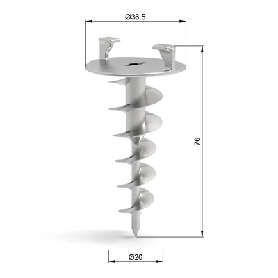 Material absorvente de som Sistema de suspensão eficiente Construção flexível teto absorvente de som