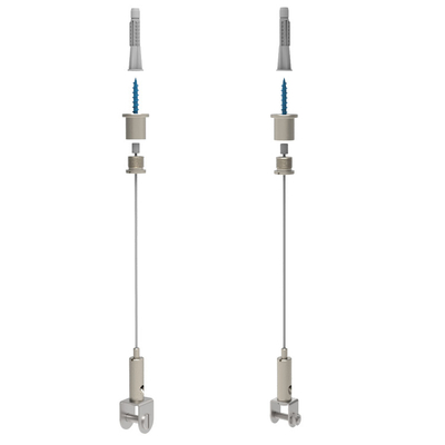 Fácil de instalar de alta qualidade de fio e cabo jig com fonte de luz LED lâmpada de teto U-clamp
