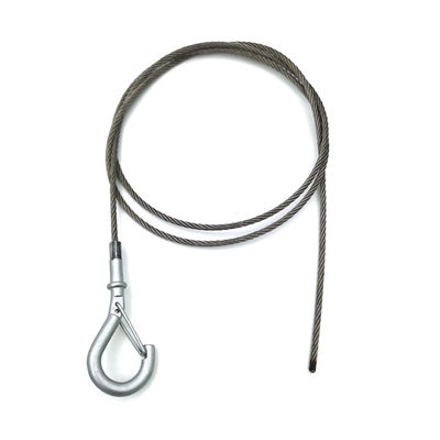 Kit de Suspensão Para Coluna Pendente Cabo de Segurança em Aço Inoxidável Fio de Aço Para Coluna de Teto Montada no Teto Adicione Segurança Para Luz Pendurada, Câmera de Bloqueio, Alto-Falante DIY em Hall, Bar, Exposição, Loja