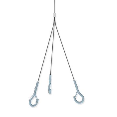 Kit de Suspensão para Altifalante de Teto Central com Mosquetão 2.0/3.2xxX6MM