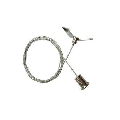 Kit de Suspensão com Fixador de Cabo em Aço Inoxidável para Sistemas de Iluminação