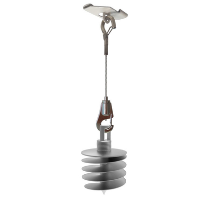 Kit de Iluminação com Suspensão por Cabo de Aço Inoxidável para Teto Falso