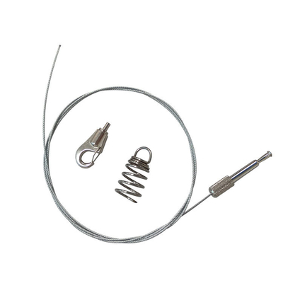 Kit de Iluminação com Suspensão por Cabo de Aço Inoxidável para Teto Falso