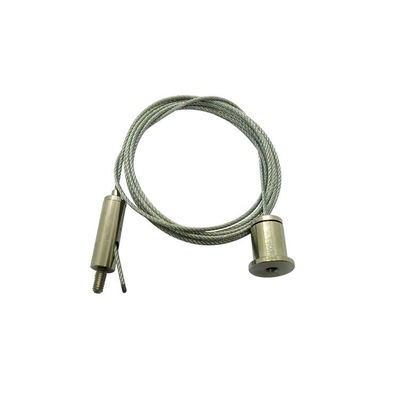 Kit de Iluminação com Suspensão por Cabo de Aço Inoxidável para Teto Falso