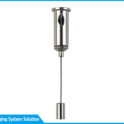 Kit de suspensão de tecto de aço inoxidável com cabo de arame e agarrador de cabo